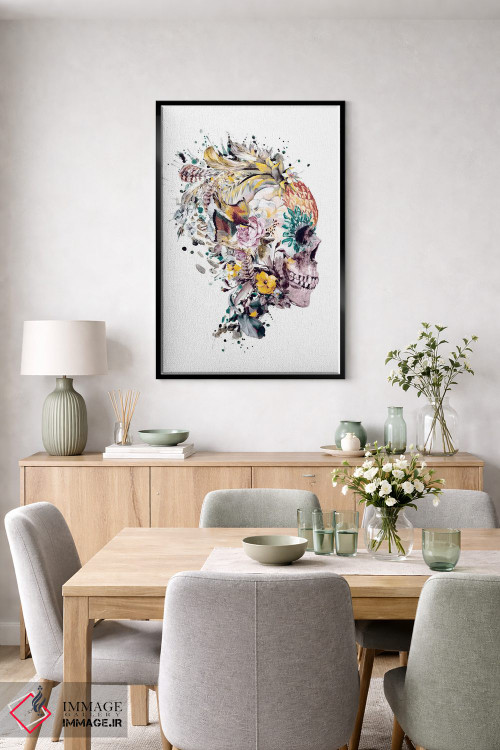 تابلو دکوراتیو مومنتو موری VII اثر ریزا پکر - D5B