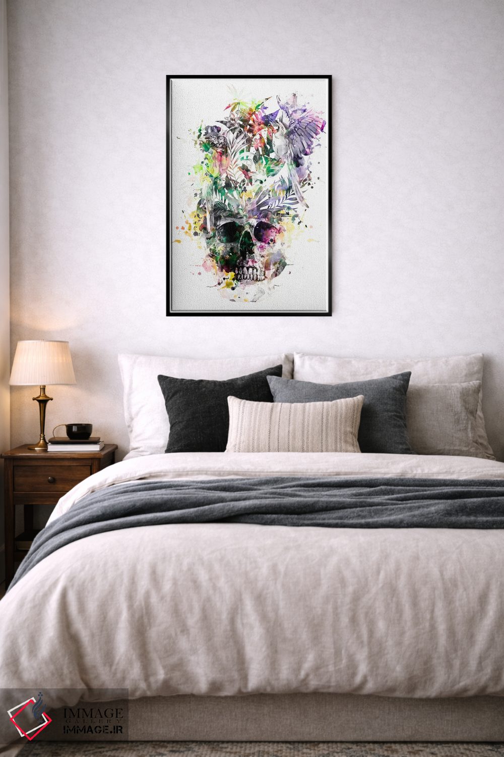 تابلو دکوراتیو طوطی ها II اثر ریزا پکر - D6B