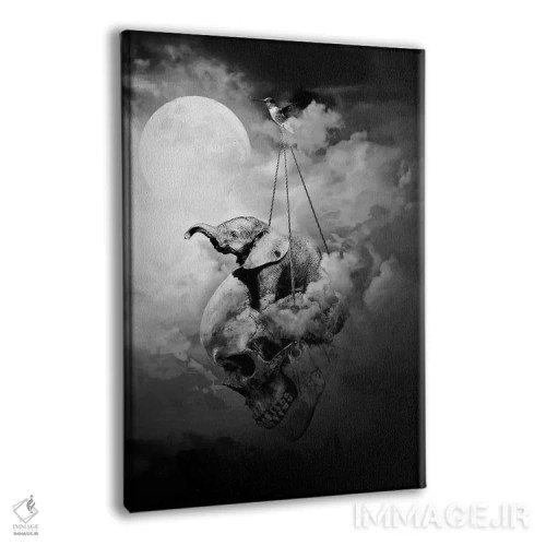 تابلو دکوراتیو سفر اثر ریزا پکر - نمای پرسپکتیو محصول