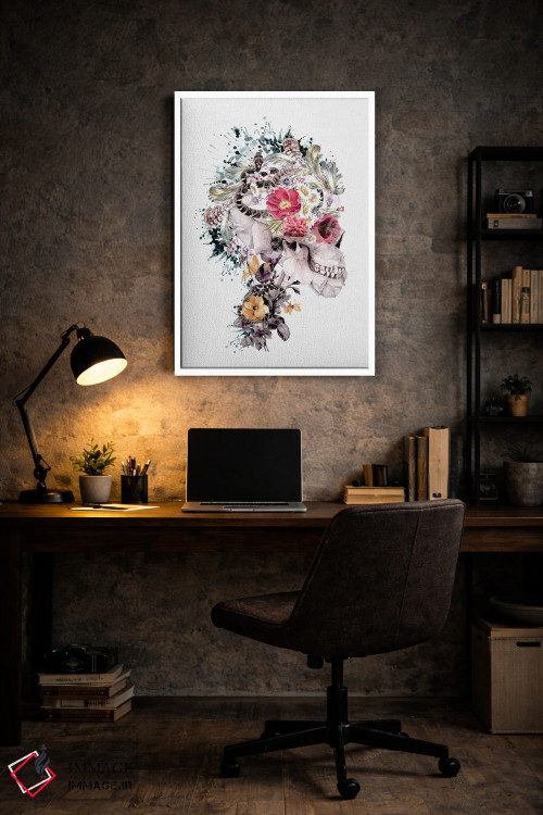 تابلو دکوراتیو مومنتو موری X اثر ریزا پکر - D6W