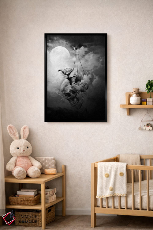 تابلو دکوراتیو سفر اثر ریزا پکر - D3B