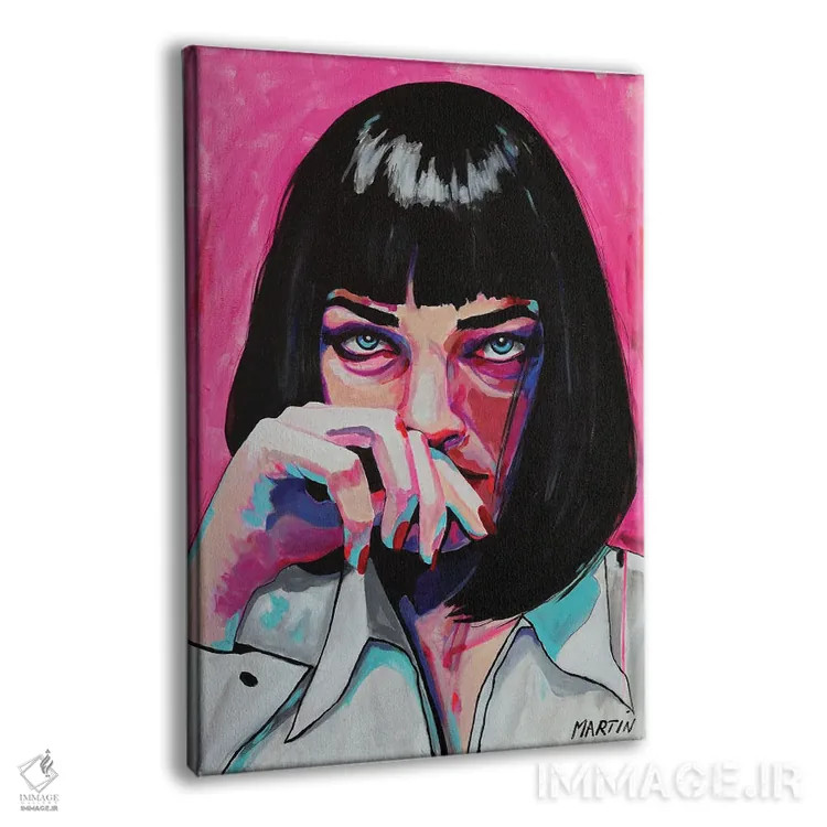 تابلو دکوراتیو میا والاس اثر پیتر مارتین - نمای پرسپکتیو محصول