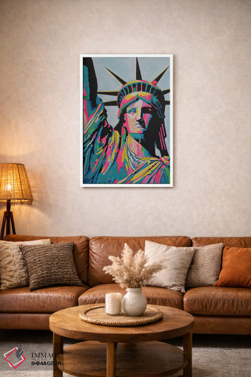 تابلو دکوراتیو بانوی آزادی اثر پیتر مارتین - D2W