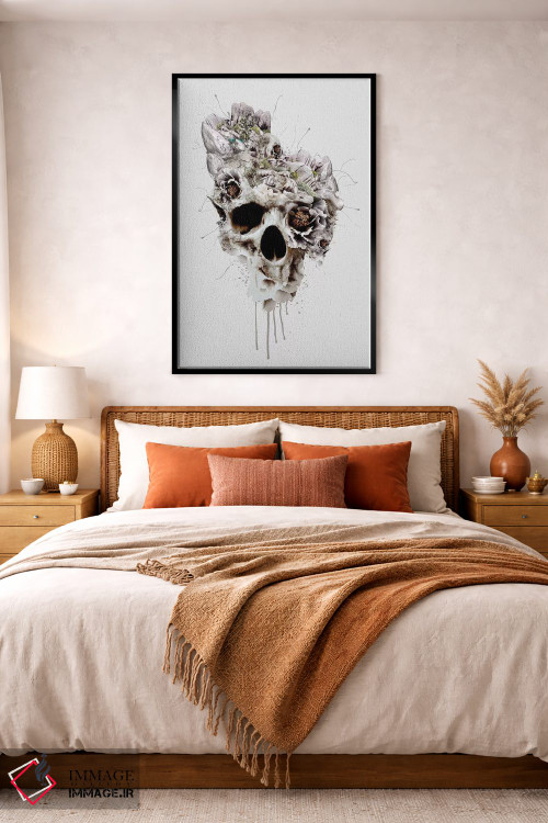 تابلو دکوراتیو قلعه جمجمه II اثر ریزا پکر - D3B