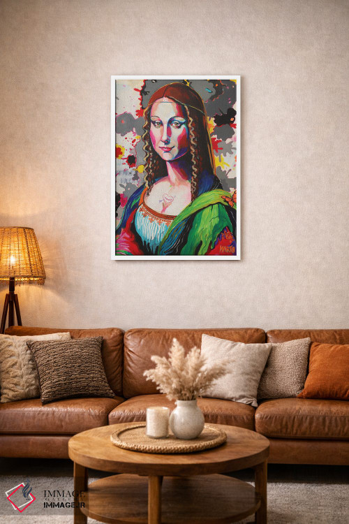 تابلو دکوراتیو مونالیزا II اثر پیتر مارتین - D2W