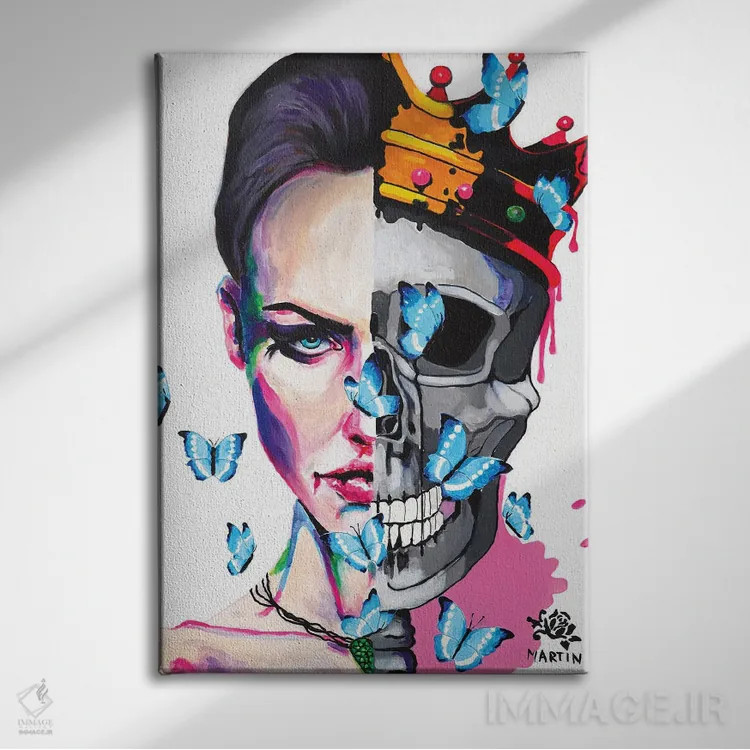 تابلو دکوراتیو همیشه در عشق اثر پیتر مارتین - نمای روبهرو روی دیوار