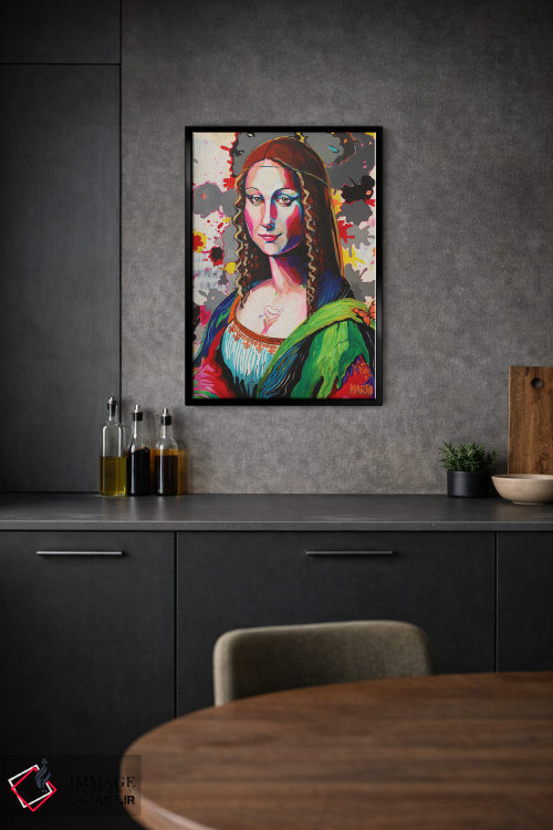 تابلو دکوراتیو مونالیزا II اثر پیتر مارتین - D1B