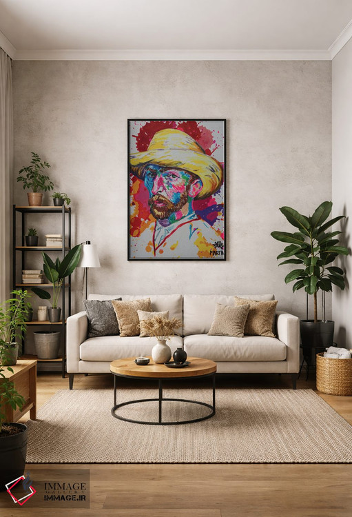 تابلو دکوراتیو وینسنت ون گوگ اثر پیتر مارتین - D1B