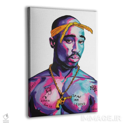 تابلو دکوراتیو تپاک اثر پیتر مارتین - نمای پرسپکتیو محصول