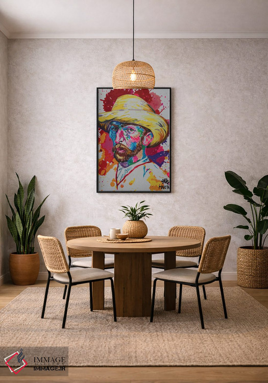 تابلو دکوراتیو وینسنت ون گوگ اثر پیتر مارتین - D4B