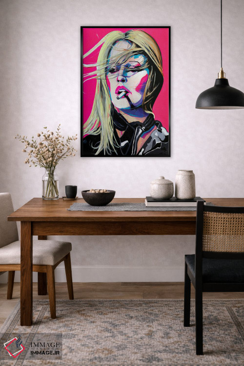 تابلو دکوراتیو بریژیت باردو اثر پیتر مارتین - D6B