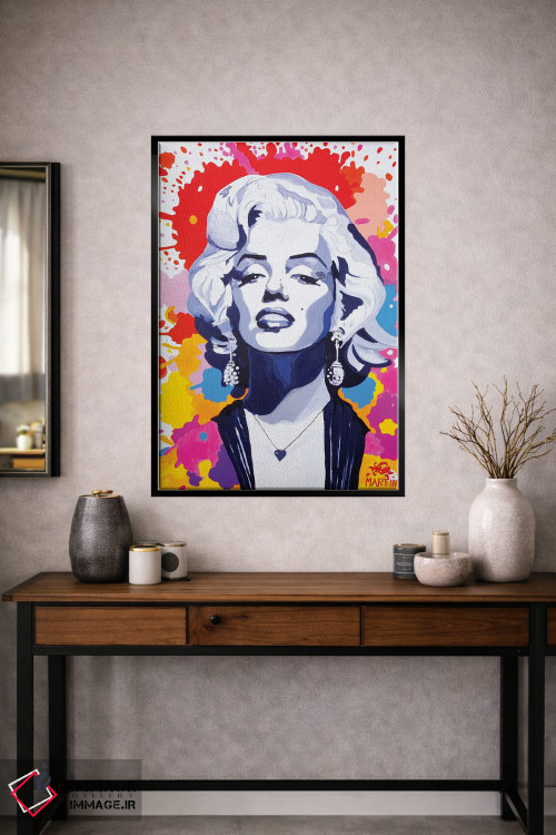 تابلو دکوراتیو مریلین مونرو III اثر پیتر مارتین - D2B