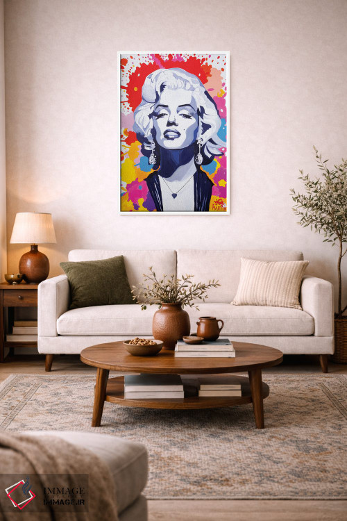 تابلو دکوراتیو مریلین مونرو III اثر پیتر مارتین - D3W