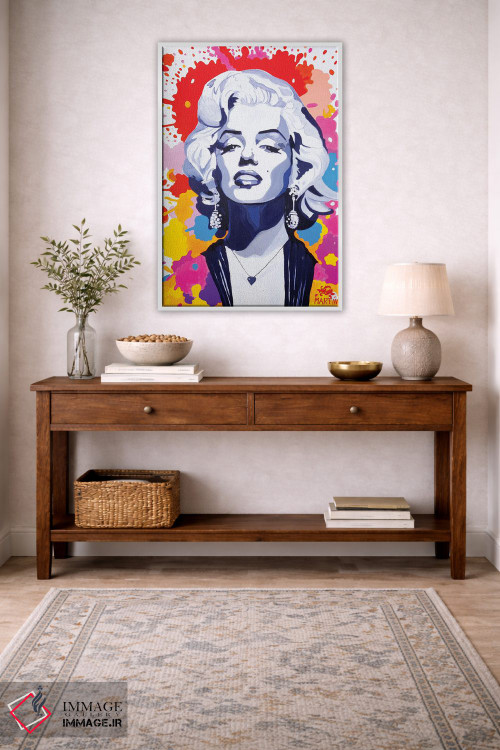 تابلو دکوراتیو مریلین مونرو III اثر پیتر مارتین - D4W