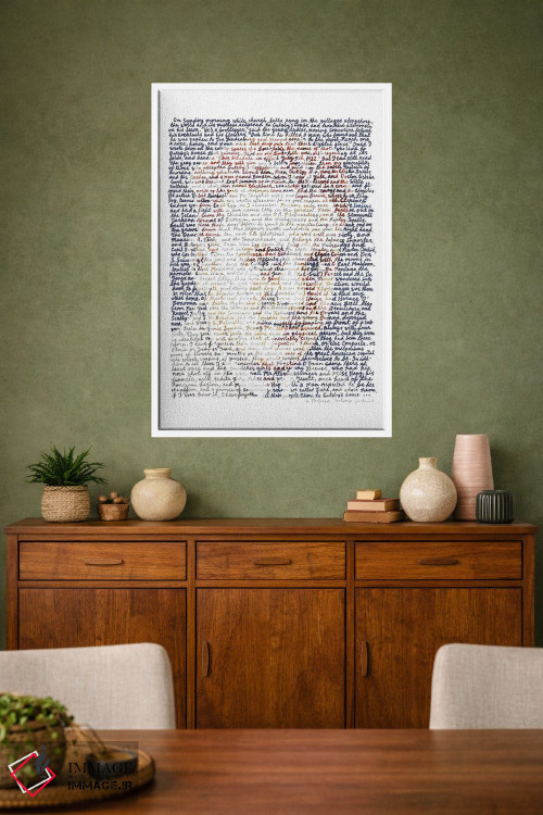 تابلو دکوراتیو اف. اسکات فیتزجرالد اثر پروفسور فولس کپ - D1W