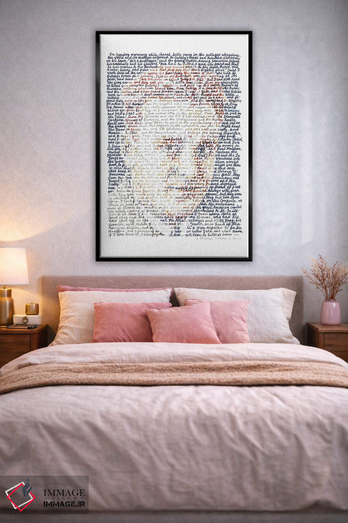 تابلو دکوراتیو اف. اسکات فیتزجرالد اثر پروفسور فولس کپ - D2B