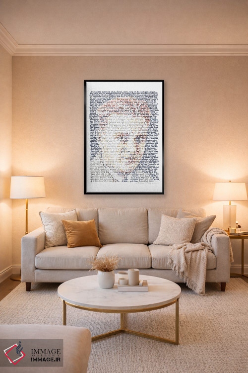 تابلو دکوراتیو اف. اسکات فیتزجرالد اثر پروفسور فولس کپ - D4B