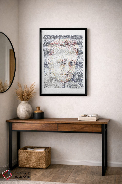 تابلو دکوراتیو اف. اسکات فیتزجرالد اثر پروفسور فولس کپ - D5B