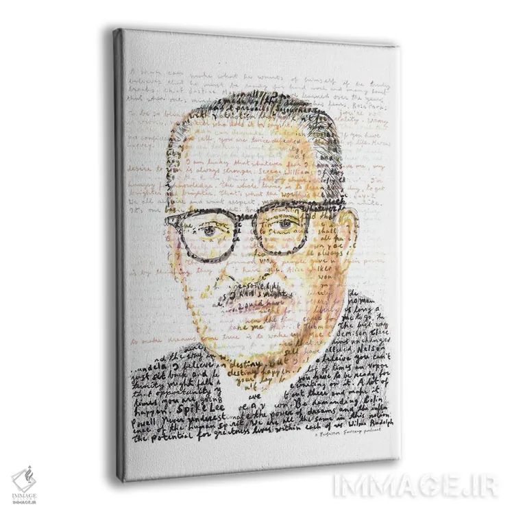 تابلو دکوراتیو ترگود مارشال اثر پروفسور فولس کپ - نمای پرسپکتیو محصول