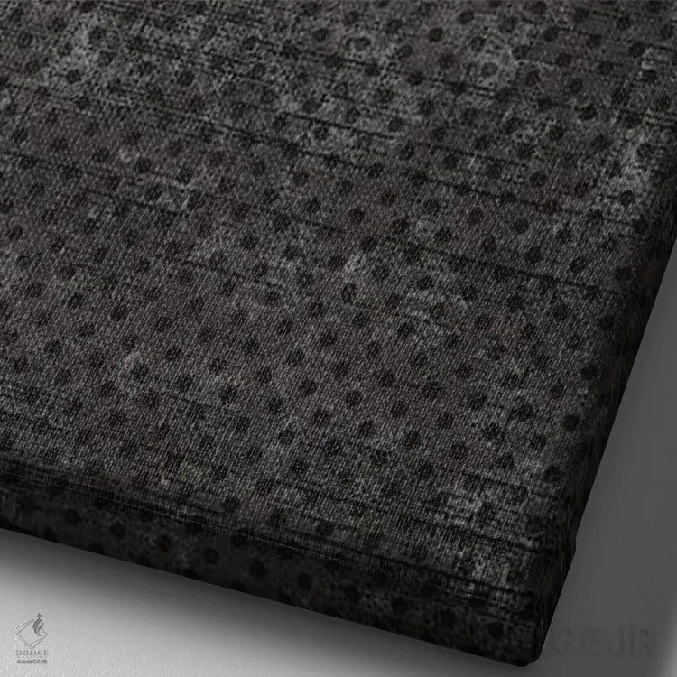 تابلو دکوراتیو پارک ژوراسیک درست اثر پوسترهای پارچه ای پاپ اثر علی شیر - نمای نزدیک بافت بوم