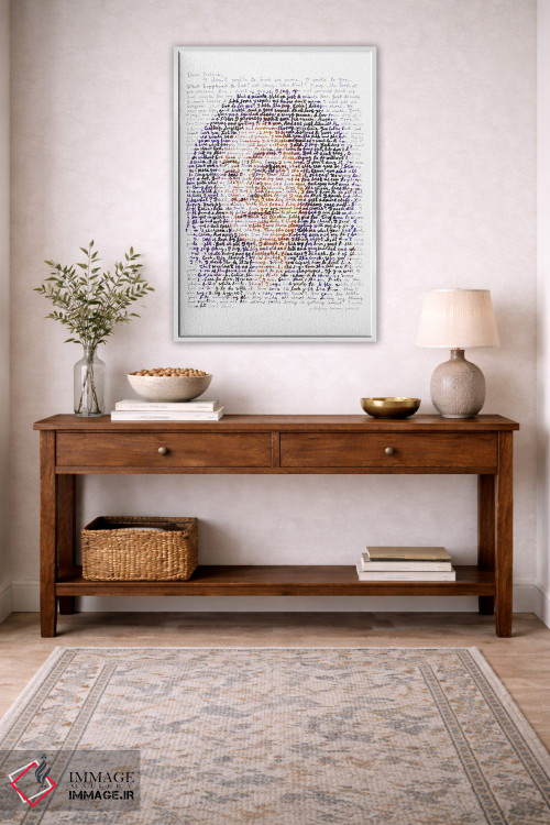 تابلو دکوراتیو آلیس واکر اثر پروفسور فولس کپ - D1W