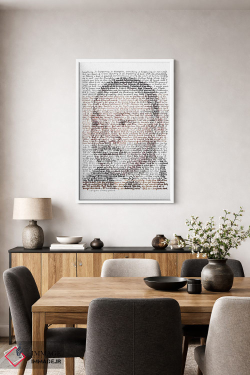 تابلو دکوراتیو مارتین لوتر کینگ جونیور اثر پروفسور فولس کپ - D4W