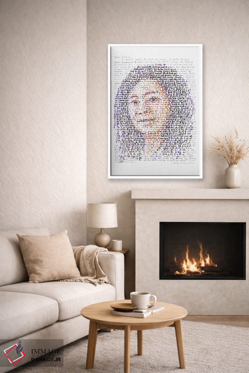 تابلو دکوراتیو آلیس واکر اثر پروفسور فولس کپ - D6W