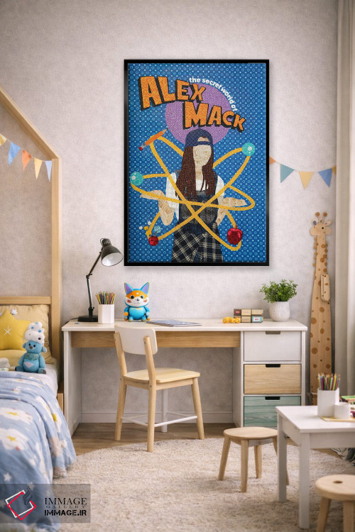 تابلو دکوراتیو الکس مک اثر پوسترهای پارچه ای پاپ اثر علی شیر - D1B