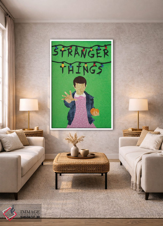 تابلو دکوراتیو یازده اثر پوسترهای پارچه ای پاپ اثر علی شیر - D1W