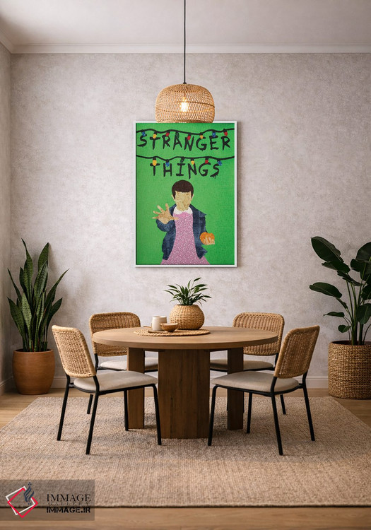 تابلو دکوراتیو یازده اثر پوسترهای پارچه ای پاپ اثر علی شیر - D3W