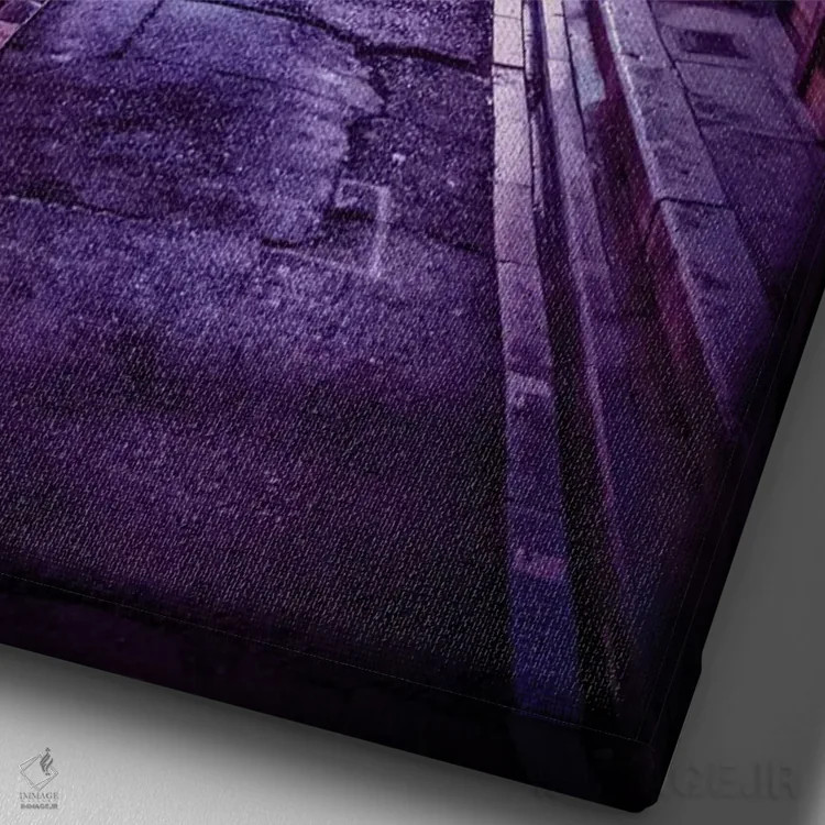 تابلو دکوراتیو "دیدگاه" اثر فیلیپ هوگونار - نمای نزدیک بافت بوم