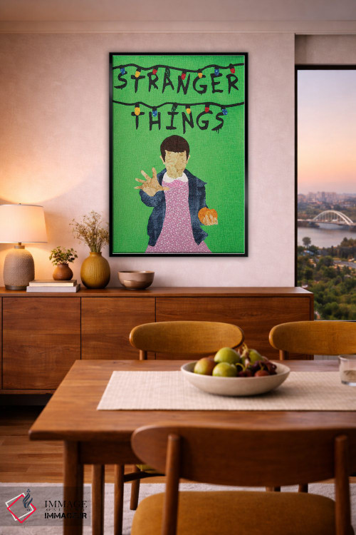 تابلو دکوراتیو یازده اثر پوسترهای پارچه ای پاپ اثر علی شیر - D6B