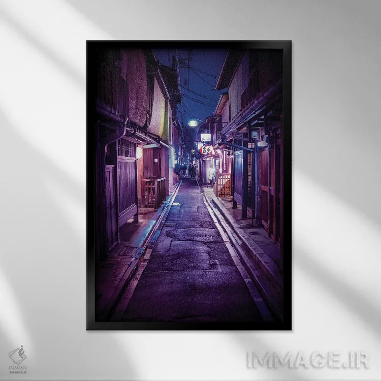 تابلو دکوراتیو "دیدگاه" اثر فیلیپ هوگونار - نمای قابدار مشکی