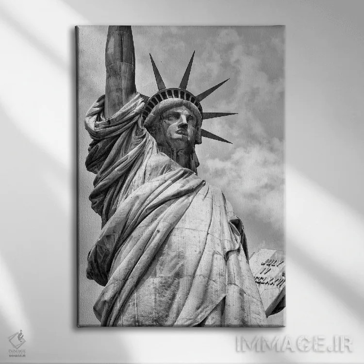 تابلو دکوراتیو "مجسمه آزادی" اثر فیلیپ هوگونار - نمای روبهرو روی دیوار