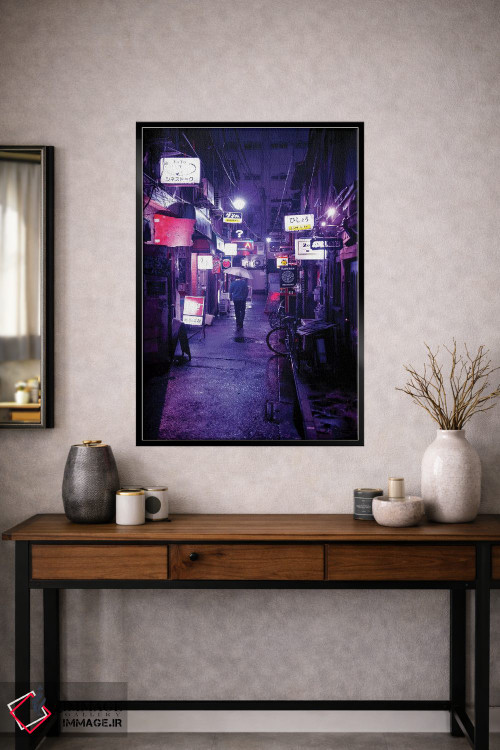 تابلو دکوراتیو "آبی سلطنتی" اثر فیلیپ هوگونار - D1B