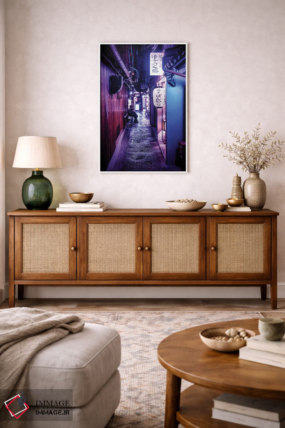 تابلو دکوراتیو تنها اثر فیلیپ هوگونار - D1W