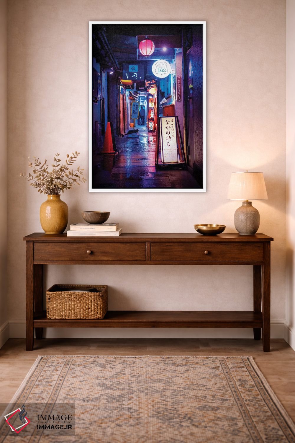 تابلو دکوراتیو "بازتاب نورها" اثر فیلیپ هوگونار - D1W