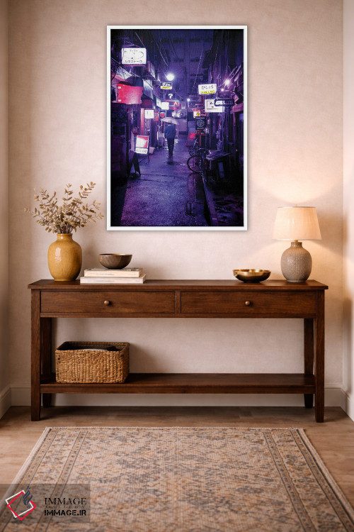 تابلو دکوراتیو "آبی سلطنتی" اثر فیلیپ هوگونار - D2W