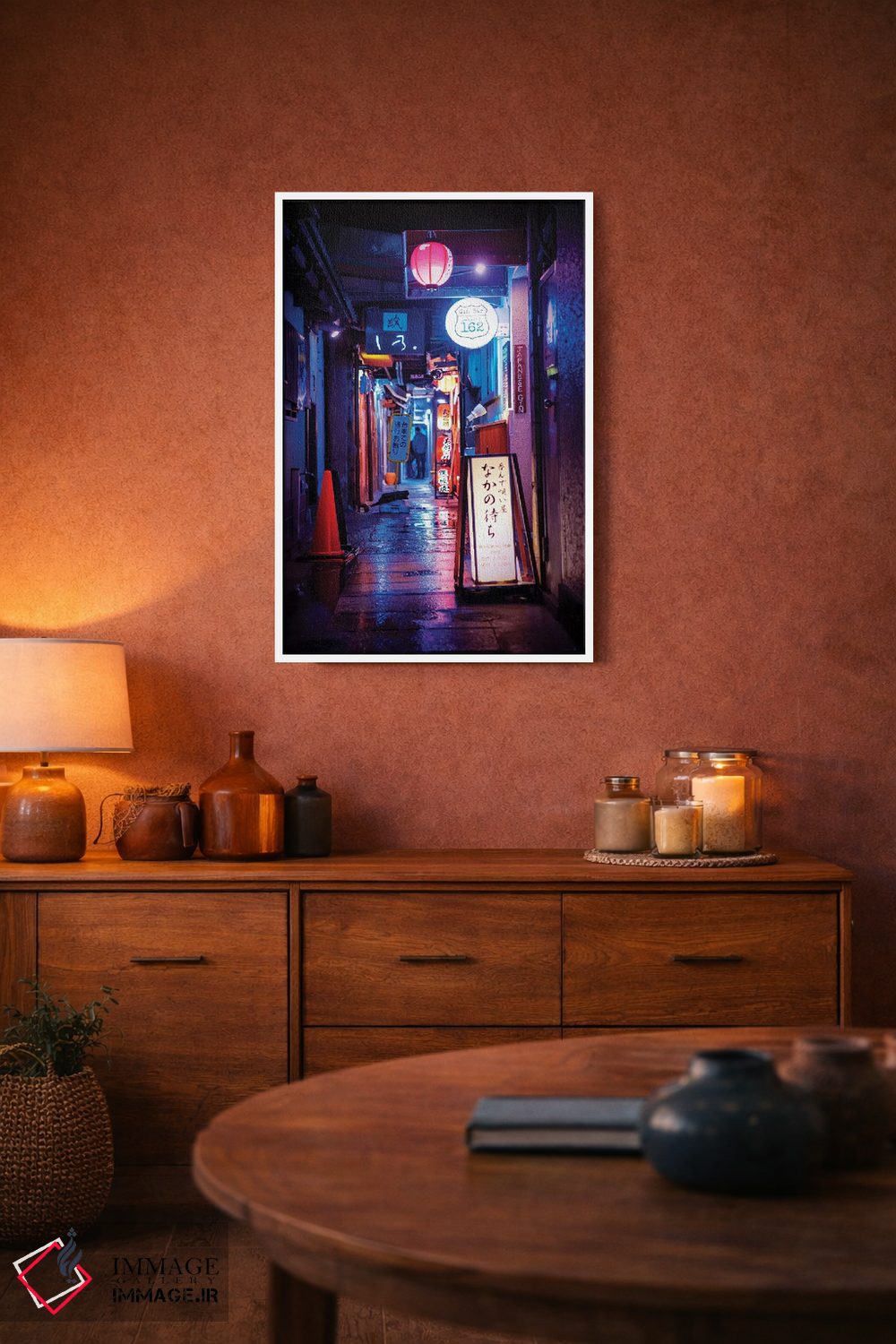 تابلو دکوراتیو "بازتاب نورها" اثر فیلیپ هوگونار - D3W