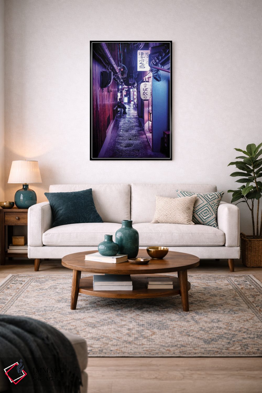 تابلو دکوراتیو تنها اثر فیلیپ هوگونار - D4B