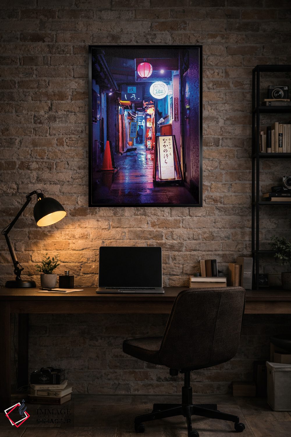 تابلو دکوراتیو "بازتاب نورها" اثر فیلیپ هوگونار - D5B