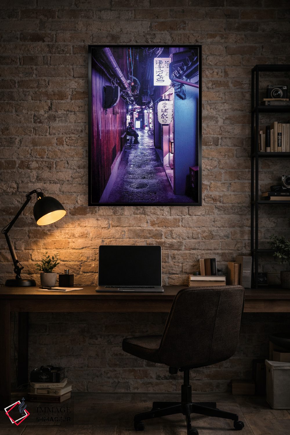 تابلو دکوراتیو تنها اثر فیلیپ هوگونار - D5B