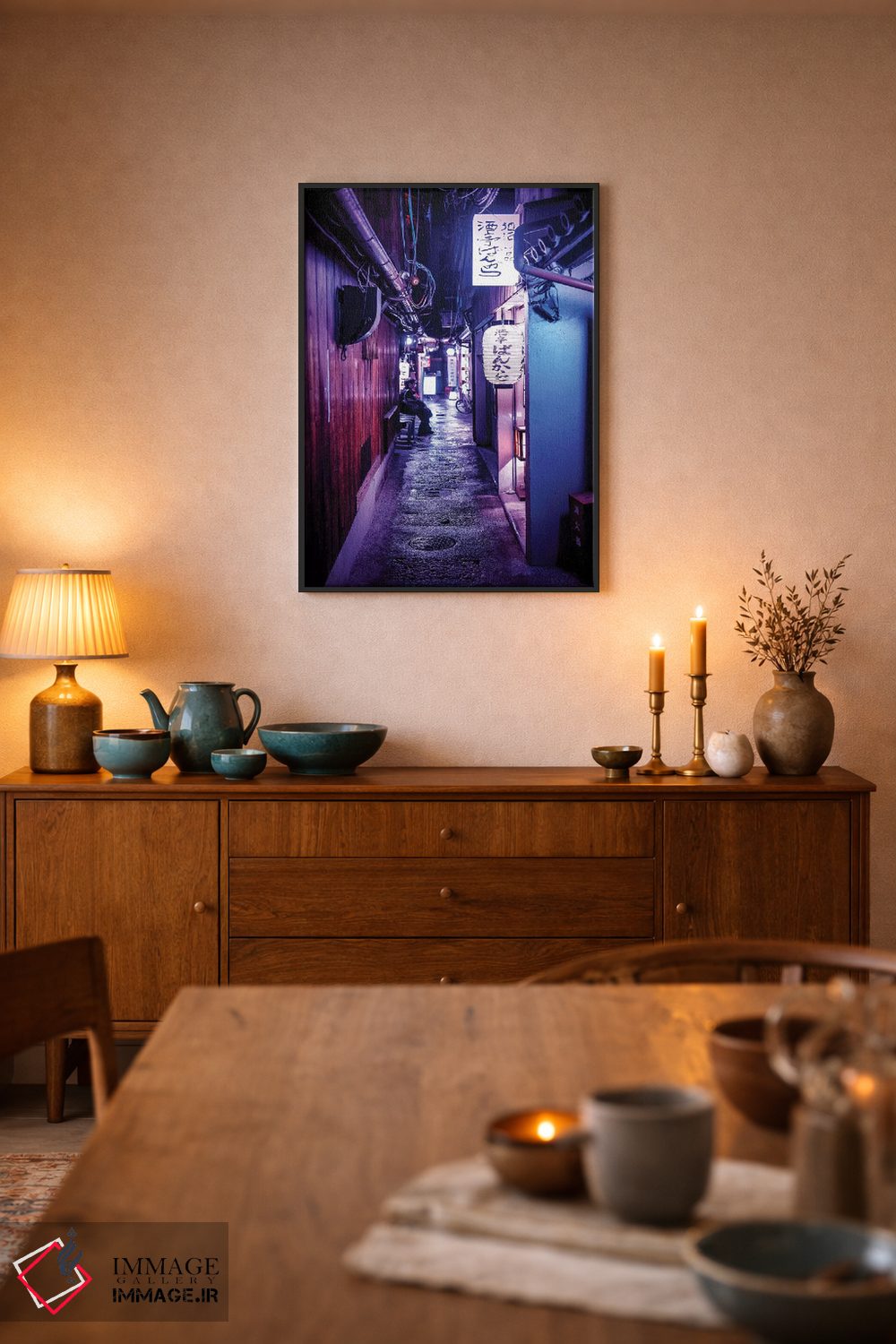 تابلو دکوراتیو تنها اثر فیلیپ هوگونار - D6B