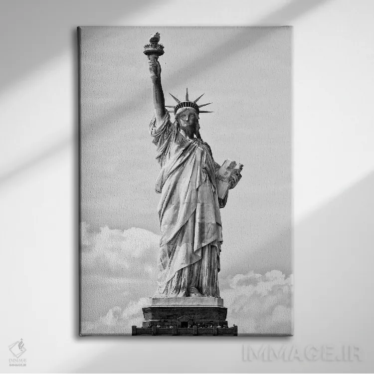 تابلو دکوراتیو "مجسمه آزادی I" اثر فیلیپ هوگونار - نمای روبهرو روی دیوار