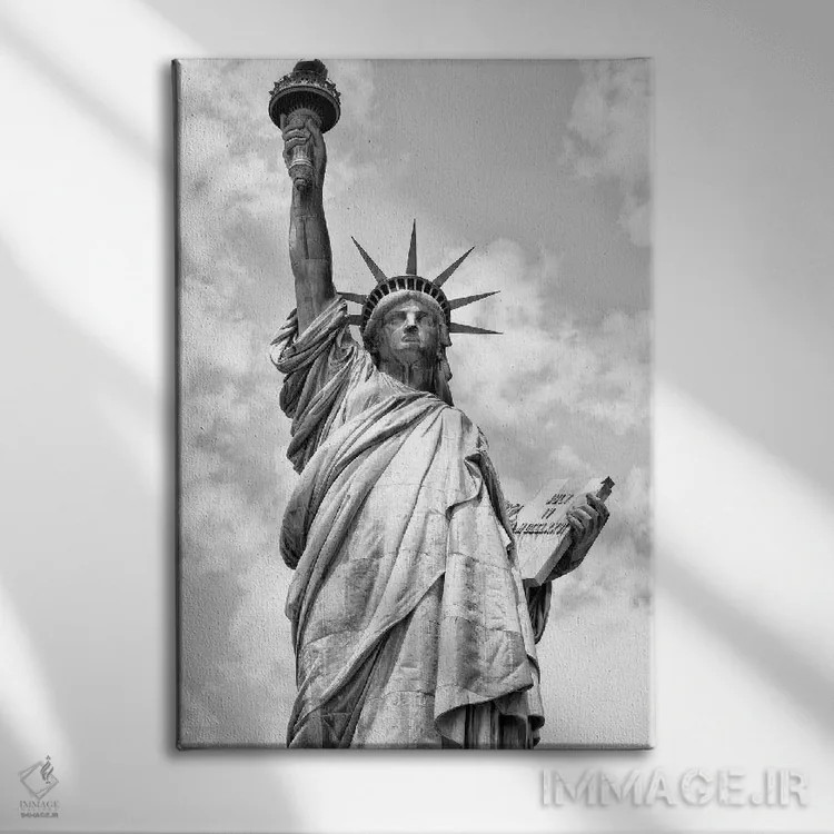 تابلو دکوراتیو "آزادی I" اثر فیلیپ هوگونار - نمای روبهرو روی دیوار