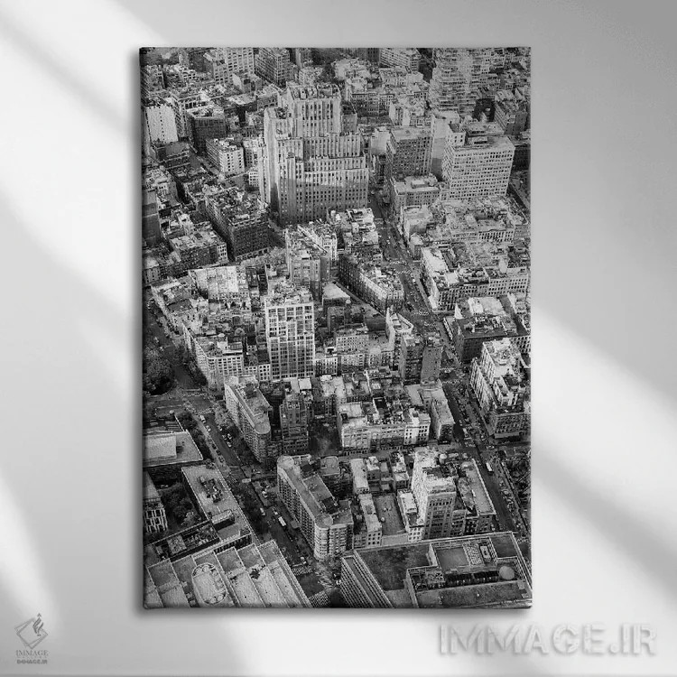 تابلو دکوراتیو "نمای آسمان" اثر فیلیپ هوگونار - نمای روبهرو روی دیوار