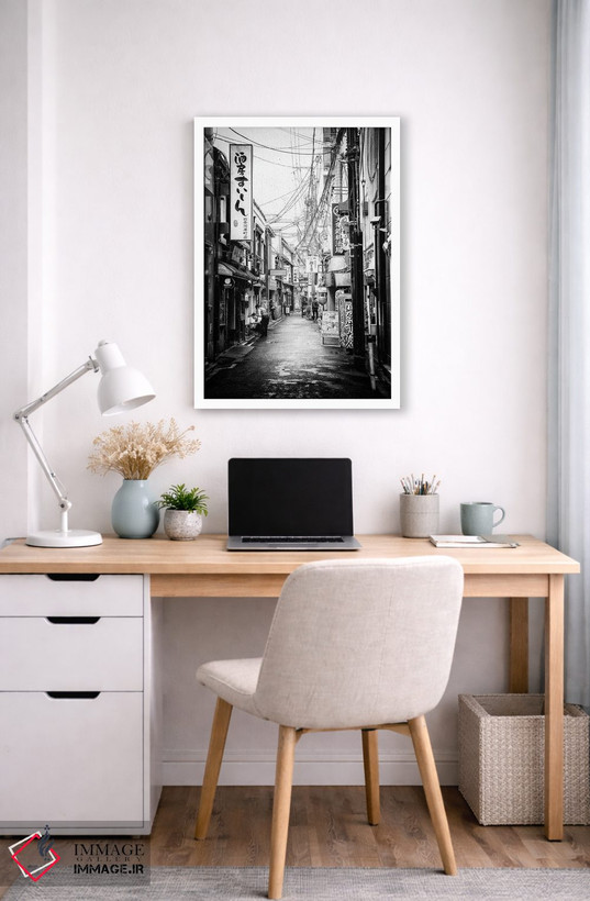 تابلو دکوراتیو زندگی خیابانی کیوتو اثر فیلیپ هوگونار - D4W