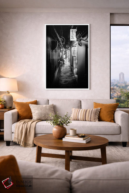 تابلو دکوراتیو تنها اثر فیلیپ هوگونار - D3W