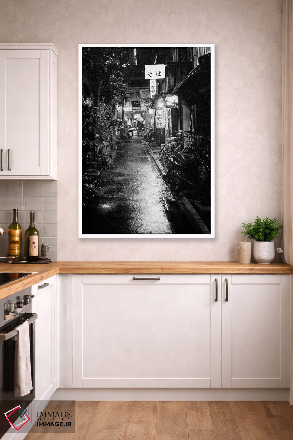 تابلو دکوراتیو پارکینگ دوچرخه اثر فیلیپ هوگونار - D4W