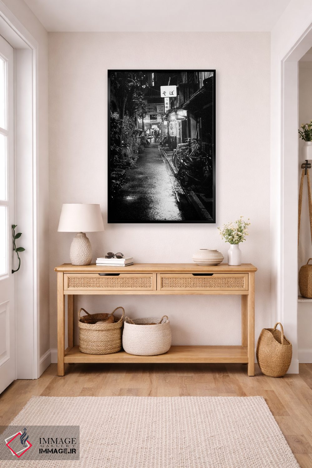 تابلو دکوراتیو پارکینگ دوچرخه اثر فیلیپ هوگونار - D6B